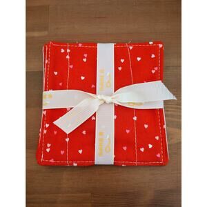 Sweetheart coaster set / Pot grabbers